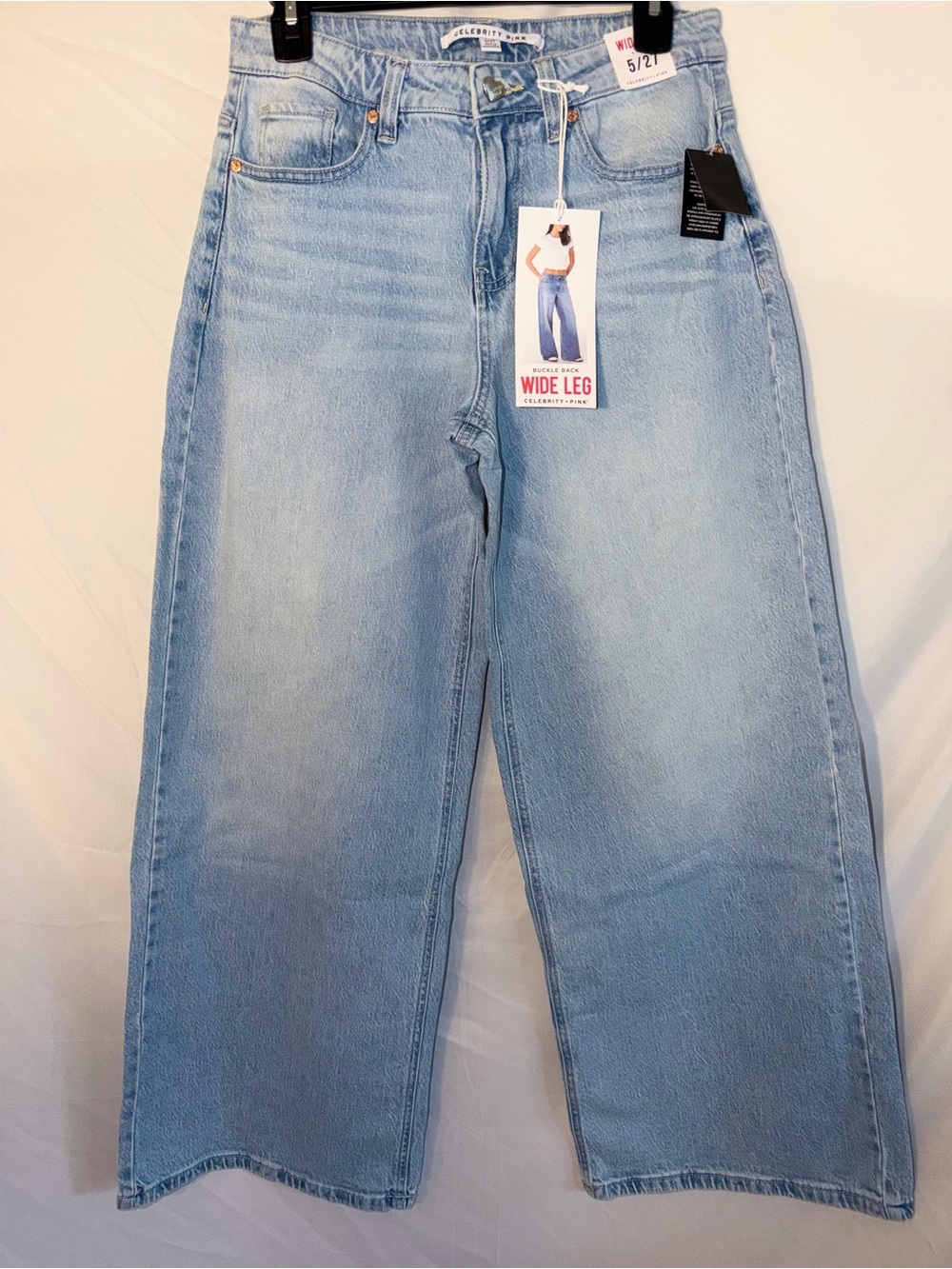 Celebrity Pink Wide Leg Jeans